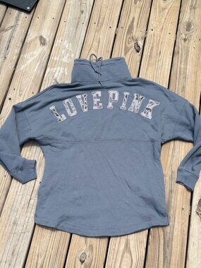 PINK Victoria's Secret Pullover Cozy Girl Athleisure Loungecore M 3725